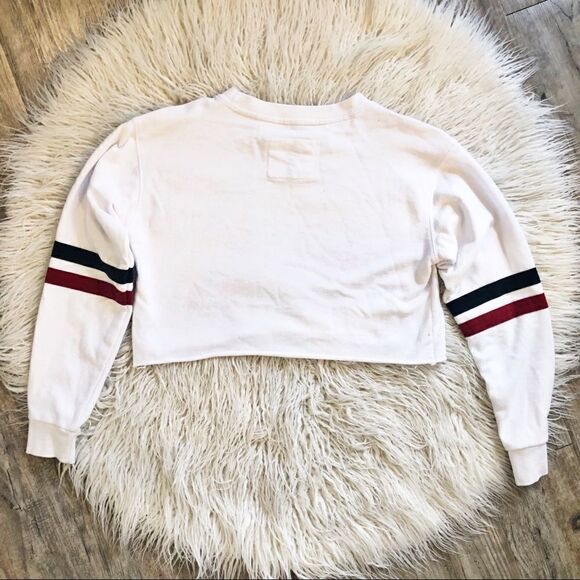 Cropped Long Sleeve Sweatshirt  - Picture 2 of 5